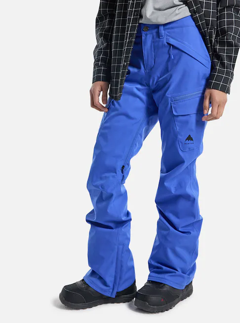 Burton Gloria 2L Pantaloni Snowboard Donna - Elasticizzati, Impermeabili, Vita Alta, Tasche Multiple