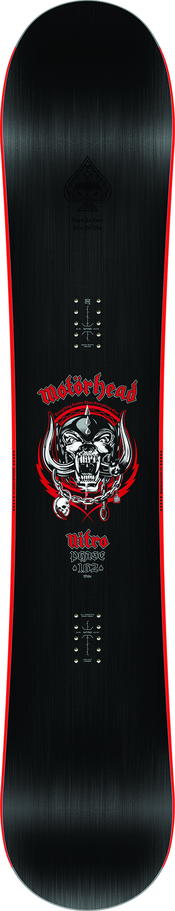 Nitro Snowboards Phase X Mötörhead lumilauta