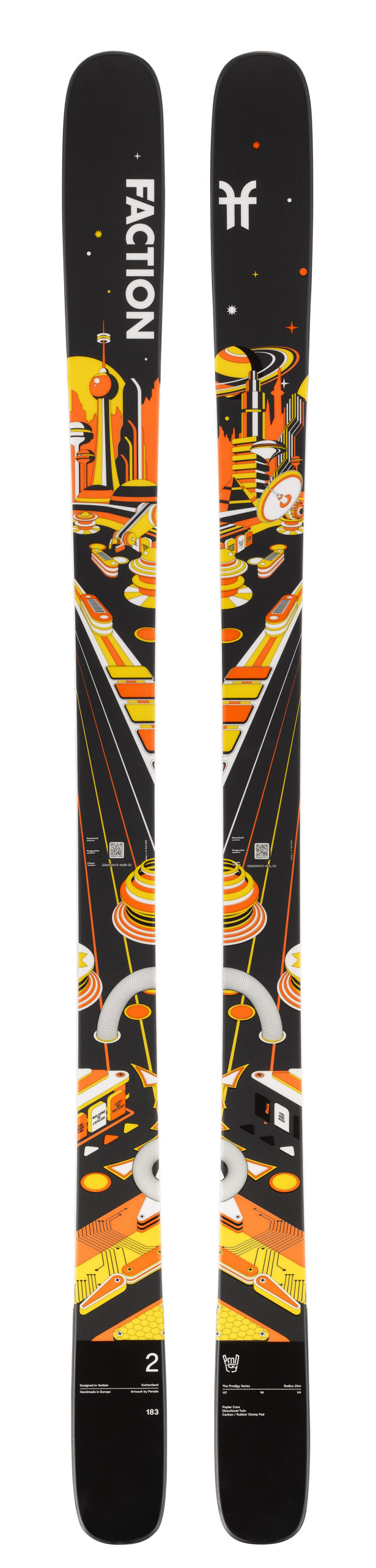 Faction Prodigy 2.0 laskusukset