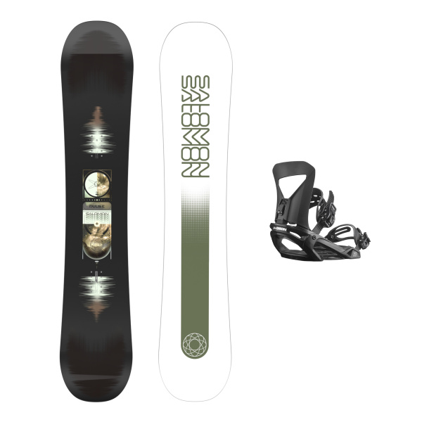 Salomon Snowboards Pulse + Pact lumilautasiteet